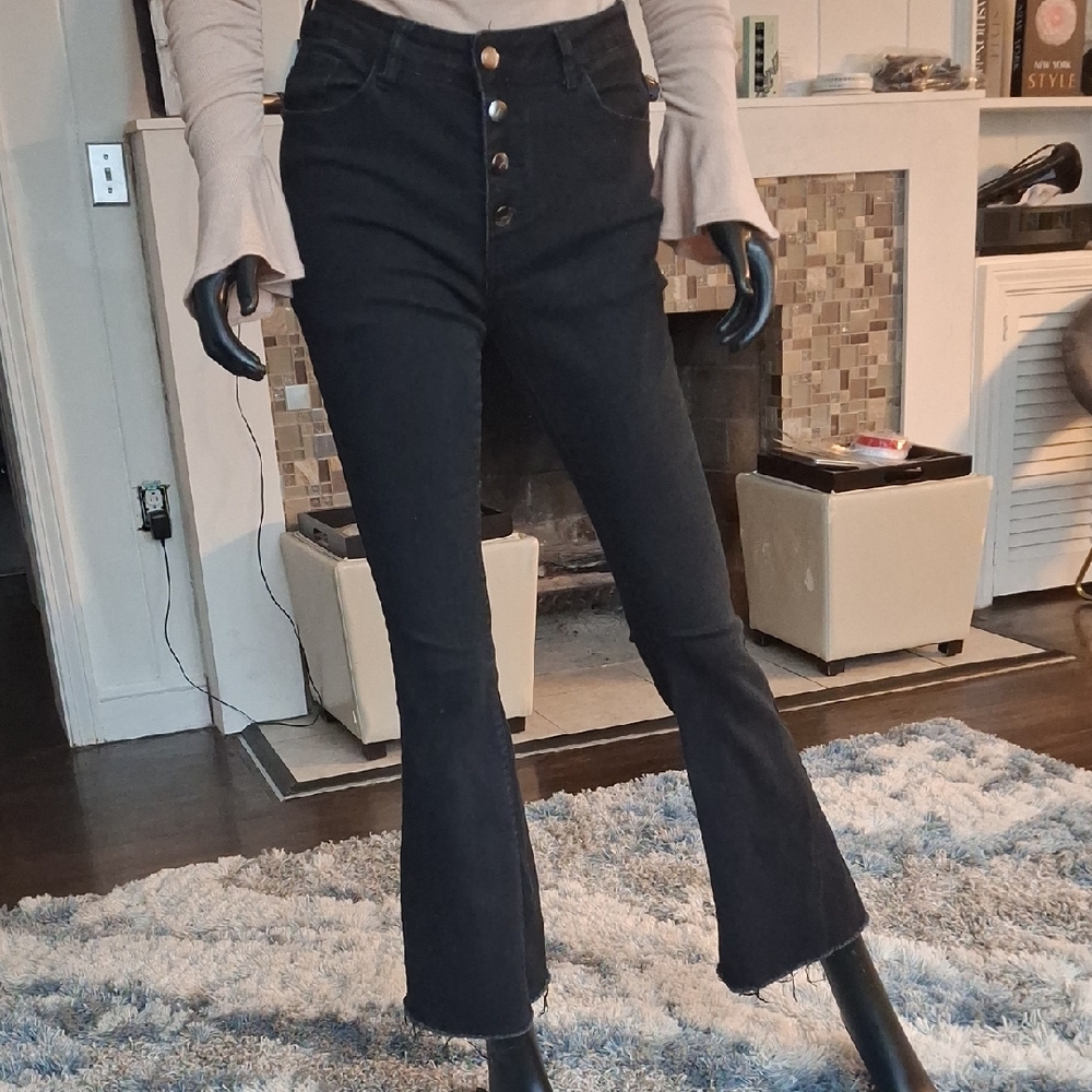 Amazon Women's Dark Flare Jeans